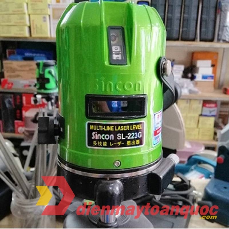 Máy cân bằng Laser 5 tia xanh SINCON SL-223G